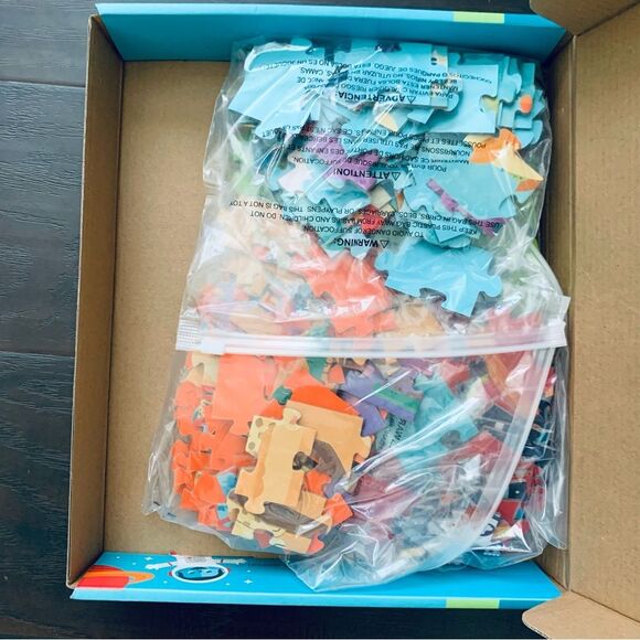 NWT Chuckle & Roar Kids 4 Pack Puzzle Set - Picture 6 of 7